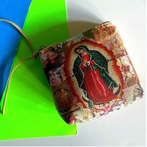 NWOT Virgen de Guadalupe change purse